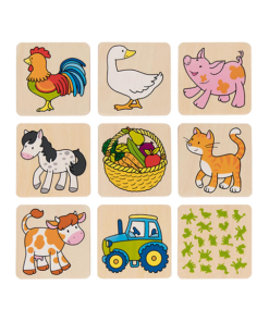 Goki Memospiel Bauernhof II