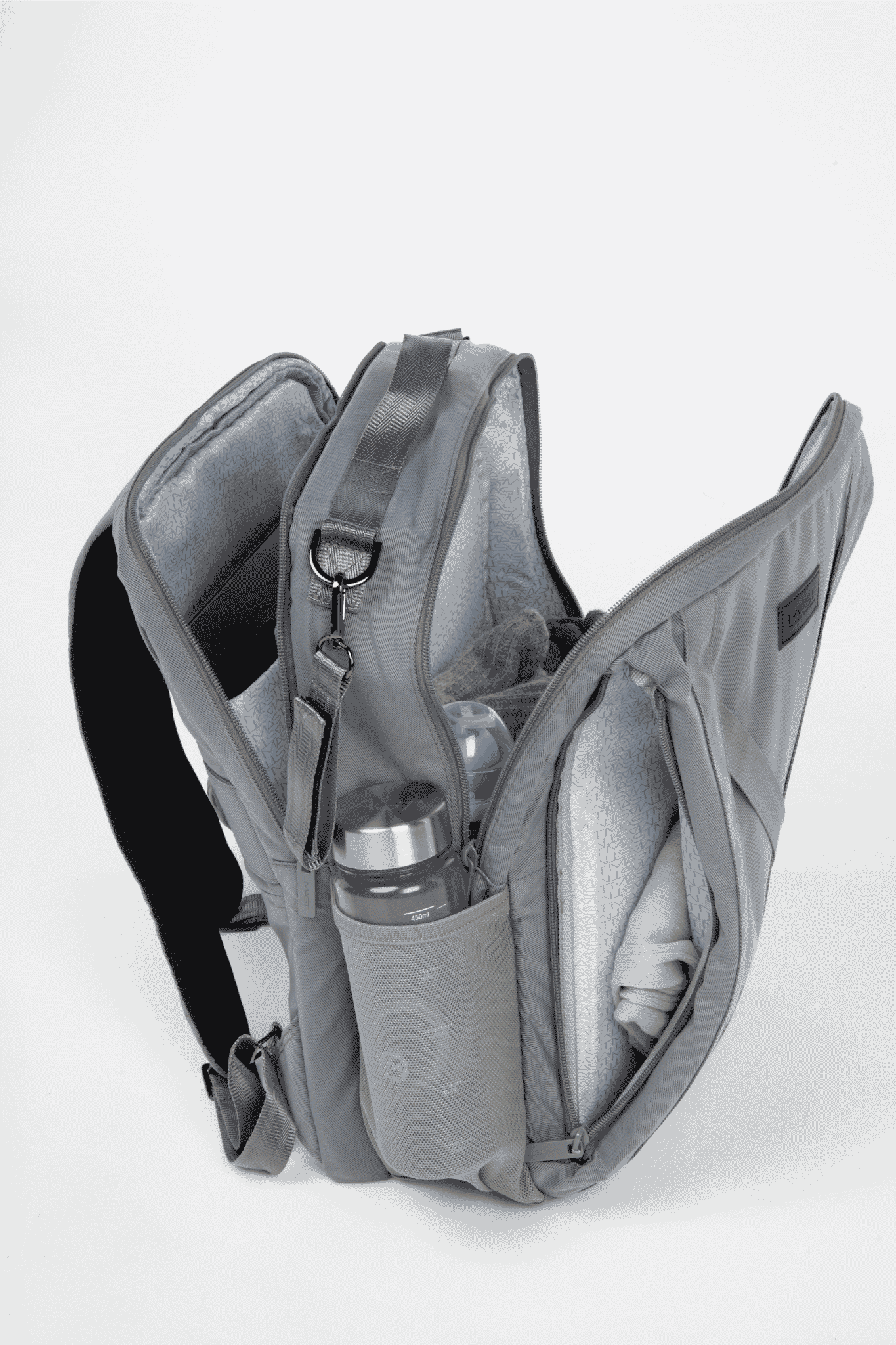 Mast M.5x Kinderwagen Volcanic Ash (Ausstellungsstück) + Cross X Backpack Wickelrucksack – Bild 11